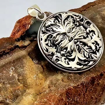 Oberon Zell’s Green Man Pendant – Halloween Spirit & Mystique