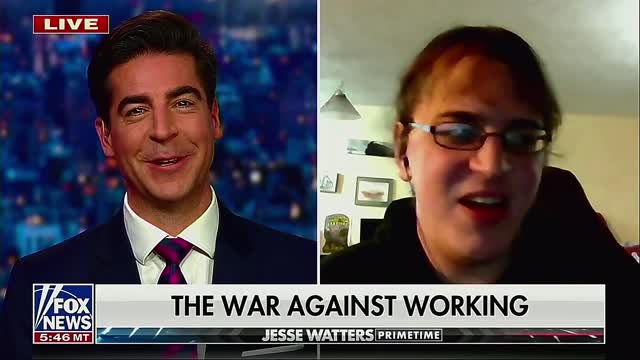 Jesse Watters SLAMS Far-Left Activist For Being The Epitome Of Laziness