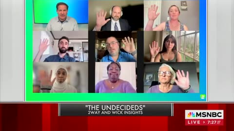 'Oops!' MSNBC's Survey Of Undecided Voters Did Not Go The Way They Were Hoping