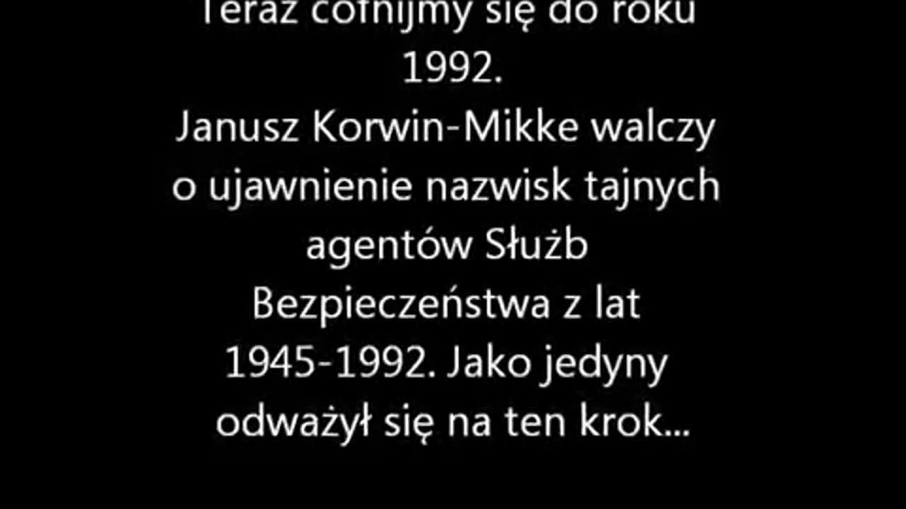 Janusz Korwin-Mikke- 20 lat w obronie wolności i sprawiedliwości [part1]