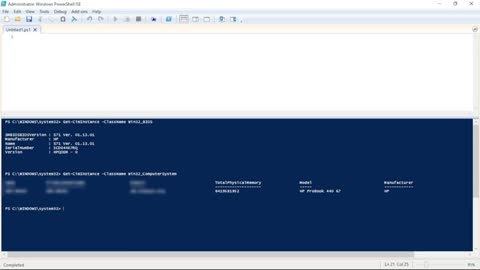 Get BIOS and OS details with PowerShell
