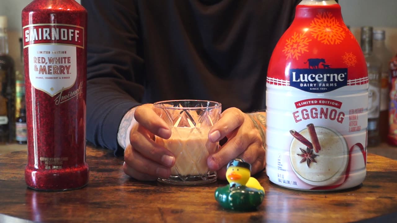 Richard Whitfoth - Smirnoff Red White & Merry Vodka & Lucerne Eggnog