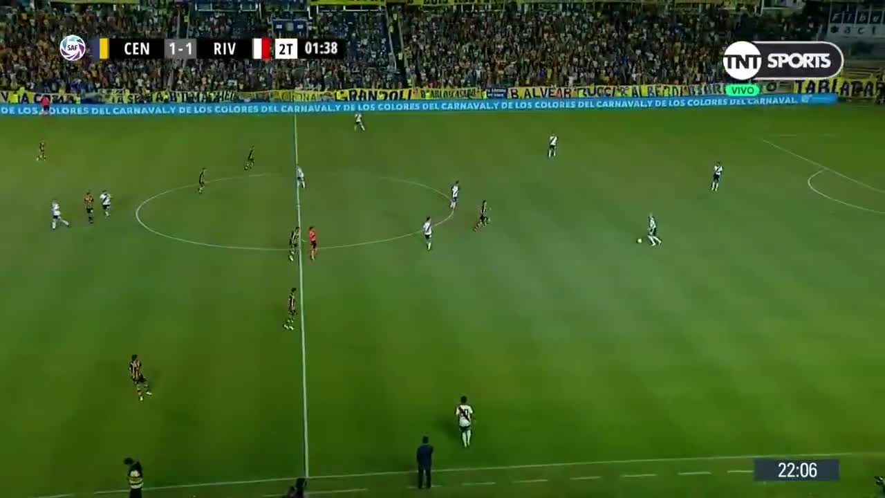 Agustín Allione (1-1) Rosario Central vs River Plate | Fecha 15 - Superliga Argentina 2018/2019