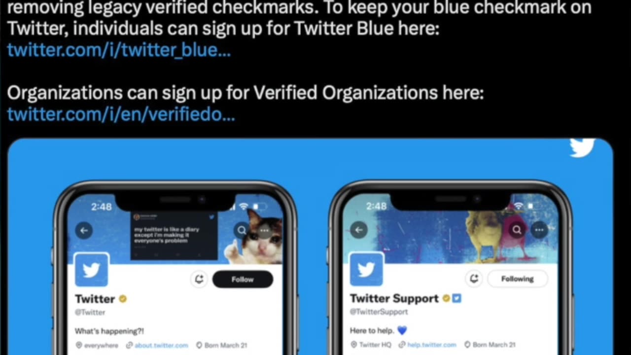 Not a joke: Twitter will take your blue checkmark on April 1