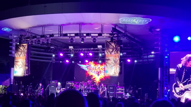 Winger at Rokisland Fest in Key West, FL in January 2022