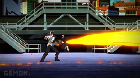 SHINRA VS BURN