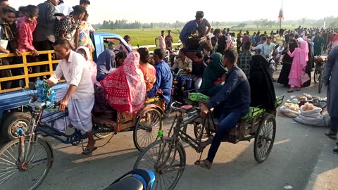 Eid special enjoy travel of mini truck