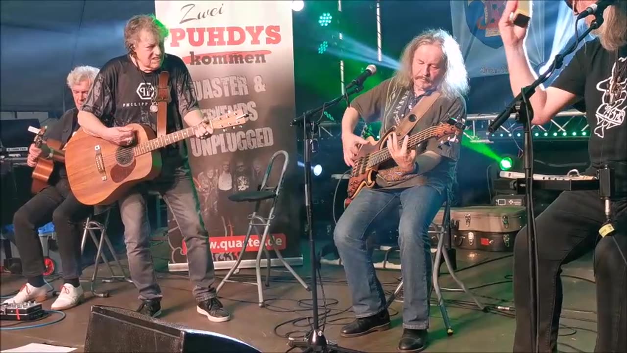 QUASTER & FRIENDS - PUTZKAU, Oktoberfest, 24 09 2023, Teil IV von V - Dieter Hertrampf, PUHDYS