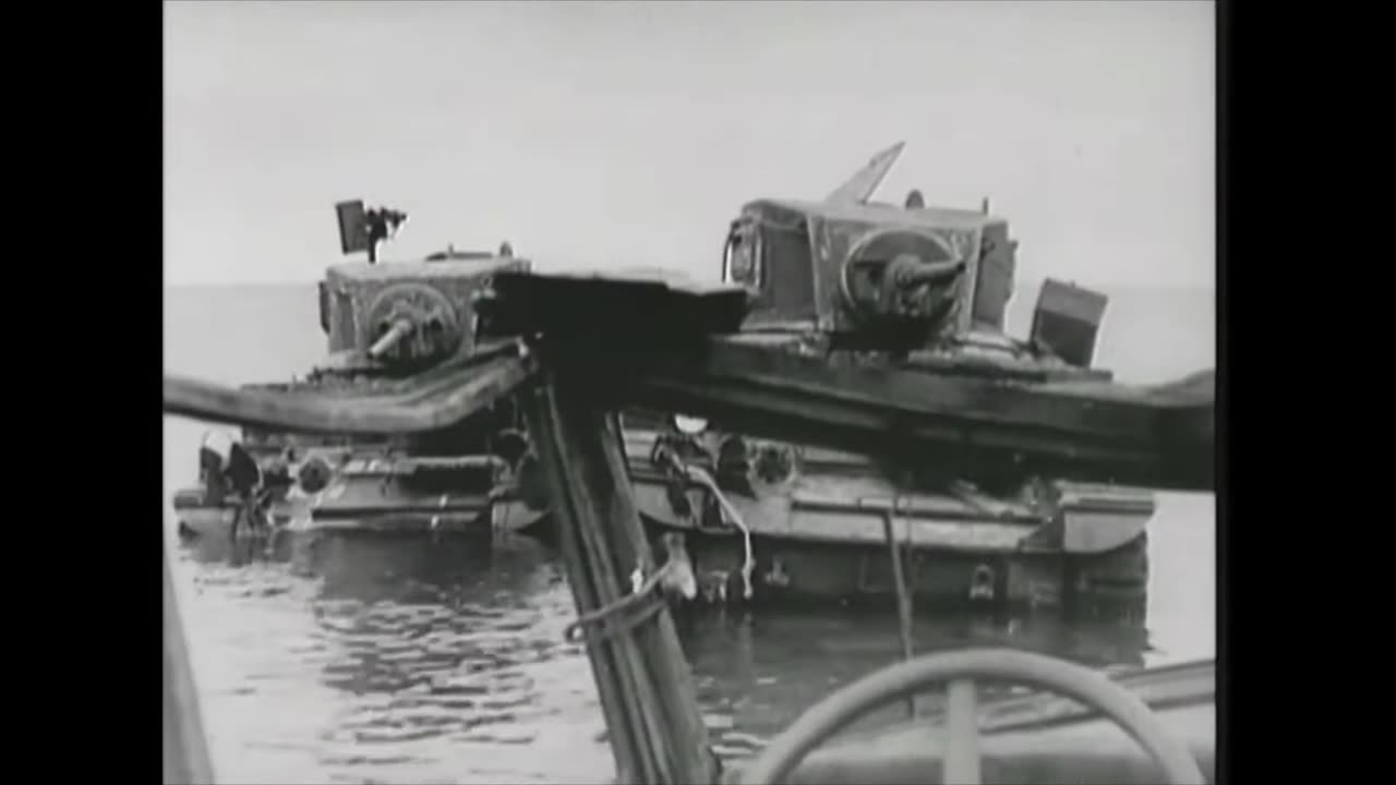 M3A1 Stuart tanks in Soviet service after the failed landings at South Ozereika on February 4th 1943