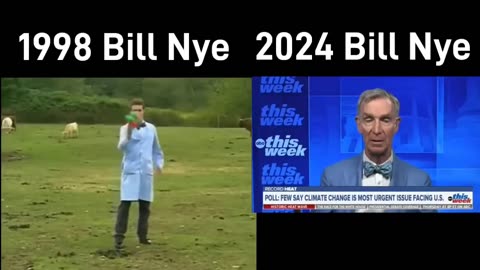 Bill Nye this science guy about carbon then and now.