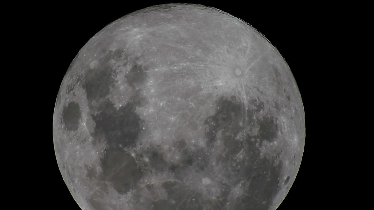 FULL MOON _ Space _ Night_ Free HD Videos - No Copyright footage-(1080p)