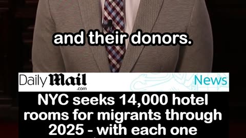 Migrants in NYC Hotels for $352 a Night, Seeking 14,000 Hotel Rooms Thru 2025