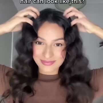 Does your hair look like this when wet? #naturallywavyhair