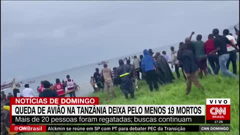 Queda de avião na Tanzânia deixa pelo menos 19 mortos | CNN DOMINGO