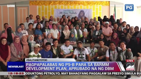 Pagpapalabas ng P5-B para sa BARMM development plan, aprubado na ng DBM