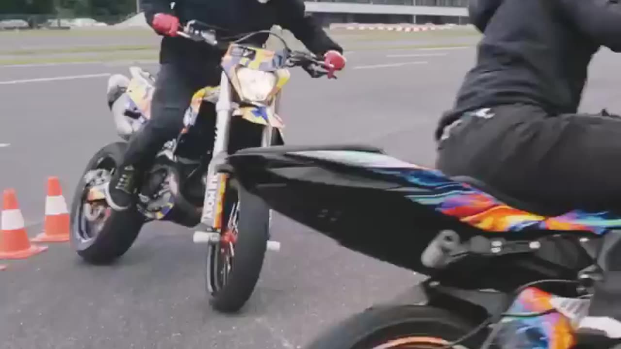 KTM 450 Supermoto Vs. Kawasaki Ninja #shorts