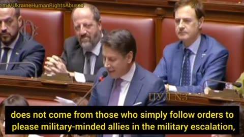 Former Prime Minister of Italy, leader of the Five Star movement Giuseppe Conte