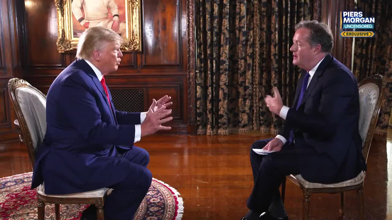 Trump vs Piers Morgan Gets HEATED: ‘You’re a fool!’