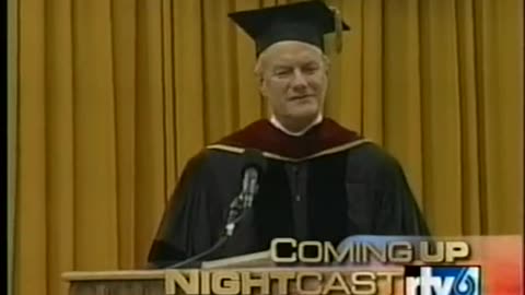 May 18, 2003 - TV Coverage of Indiana Commencement Speech by ABC's John McWethy