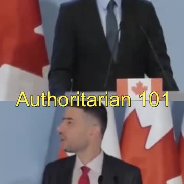 TRUDEAU LECTURED ON AUTHORITARIAN 101