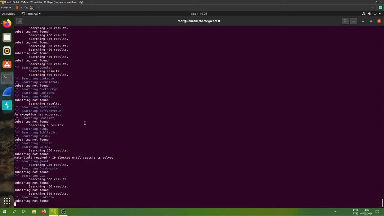 AULA 10 - Coletando informações do alvo com THEHARVESTER | SEGURANÇA OFENSIVA