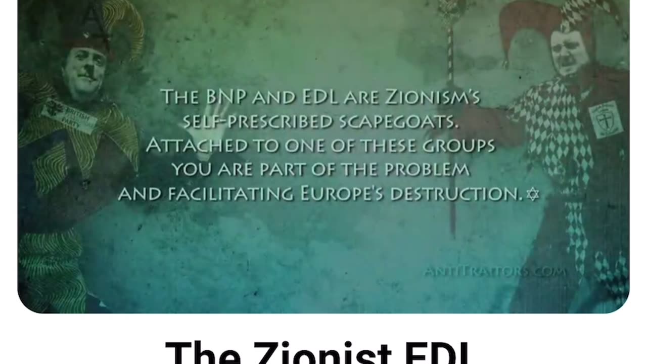 The Zionist EDL