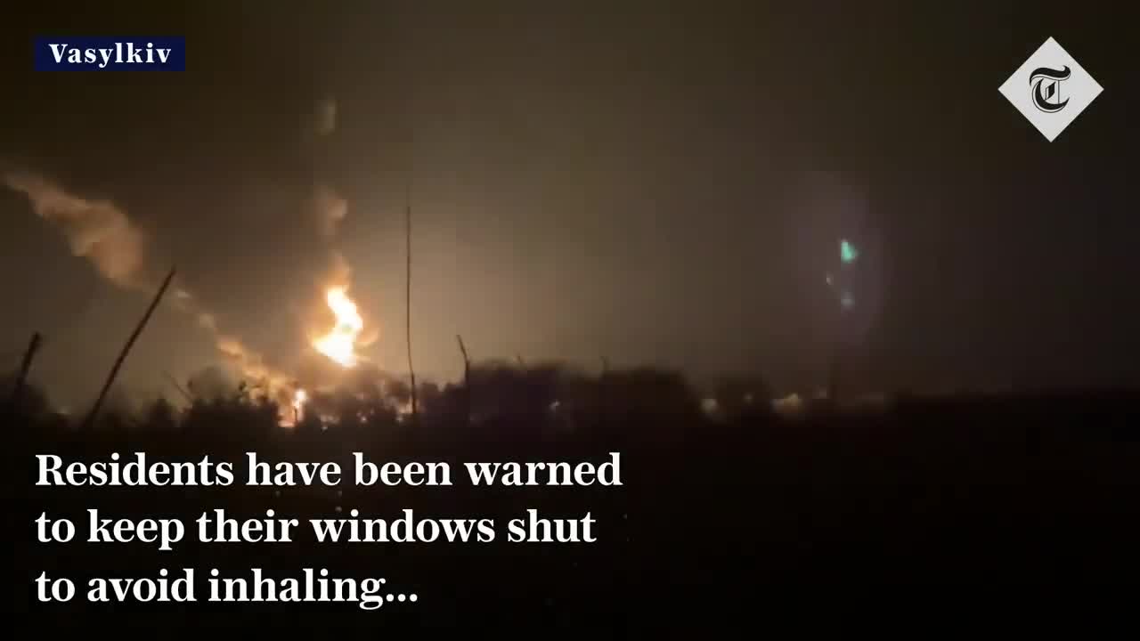 Explosions at oil and gas facilities in Ukraine