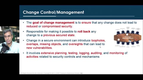 27 - Domain 1-13 Change Management Process