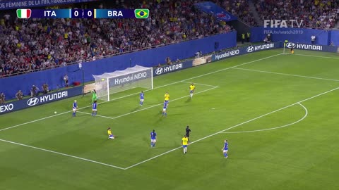 Italy v Brazil FIFA Women’s World Cup France 2019 Match Highlights