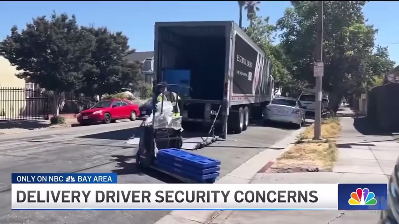 Crime has gotten so bad in California that delivery drivers now have armed guards