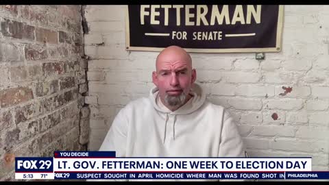 Anchor Plays Fetterman Fracking Clip Right To His Face, His Response Is No Less Embarrassing