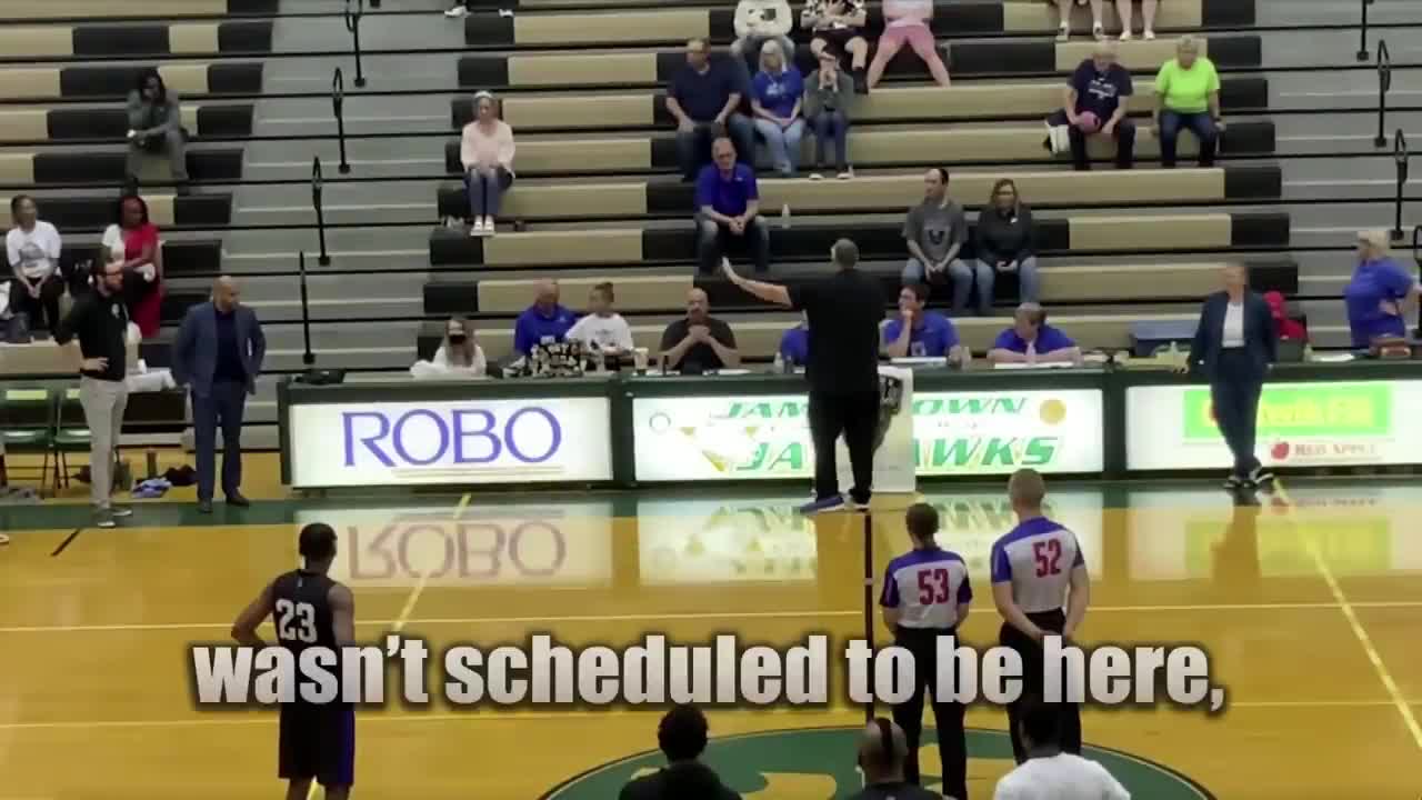 Basketball Player Saves Referee’s Life During a Game