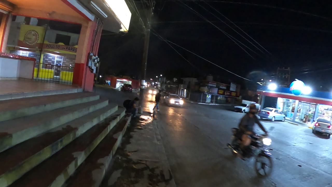 My Cabo San Lucas Neighborhood at night..