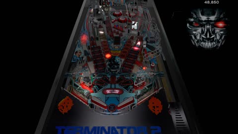 Terminator 2 Visual Pinball gameplay