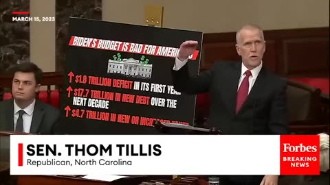 'Not Going To Pass'- Thom Tillis Has A Message For Biden Over Budget