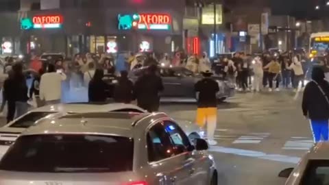 Footage from last night’s mass shooting in Chicago near Brighton Park.