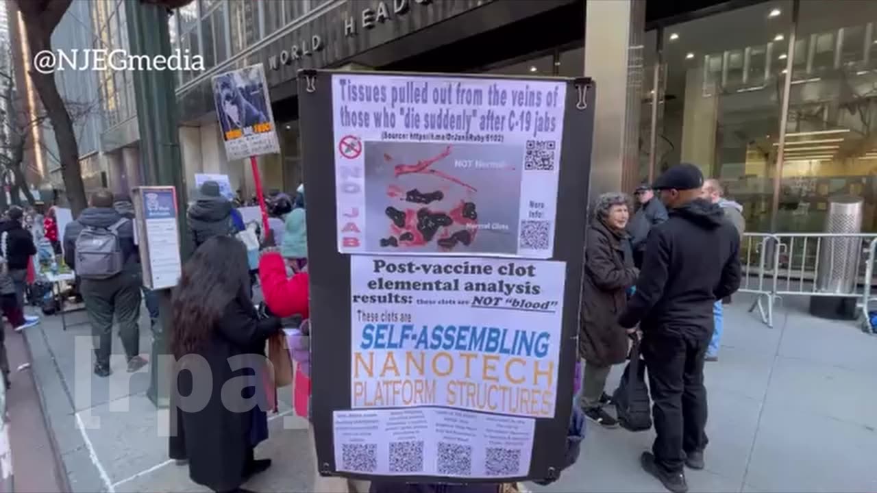 Protests outside of Pfizer HQ | Red Pill Micro dose