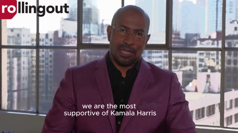 Van Jones Defends Black Men’s Loyalty to Kamala Harris