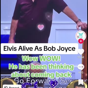 Elvis Is Thinking About Coming Back?