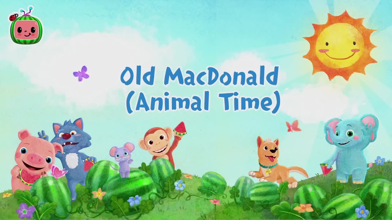 Hickrory Dickory Duck(Animal Time) CoComelon Animal Time| Nursery Rhymes for KIDS