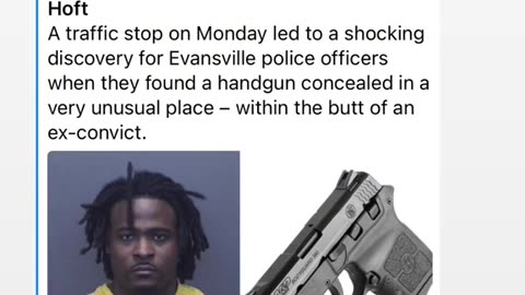 TRAFFIC STOP REVEALS UNUSUAL CONCEALED CARRY