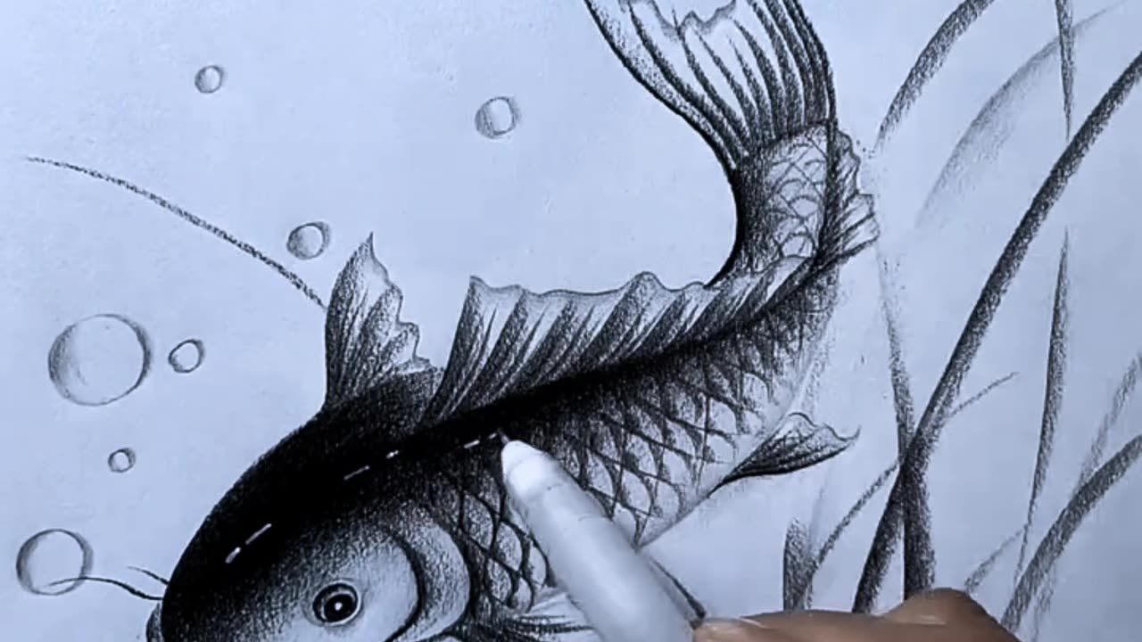 Fish Drawing Easy | how to draw fish from beginners