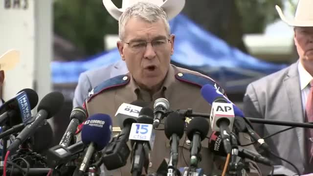 Texas School Shooting Press Conference by Department of Public Safety officials