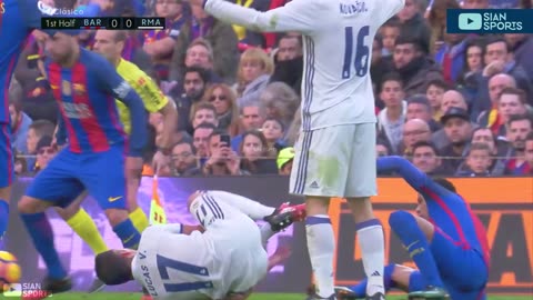 TEVE EMOÇÃO DO COMEÇO AO FIM NO ÚLTIMO EL CLÁSICO DE MESSI, SUÁREZ E NEYMAR JUNTOS CONTRA C RONALDO
