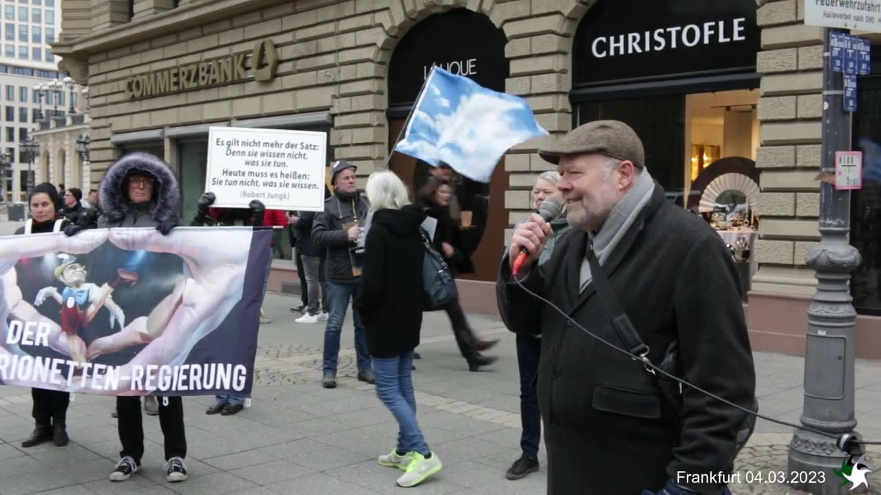 Demo Frankfurt 04.03.2023 - "Frieden durch Wahrheit"