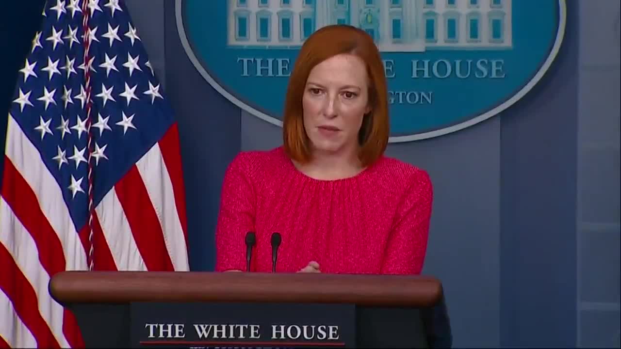 Psaki AVOIDS Question Calling on Biden to Resign