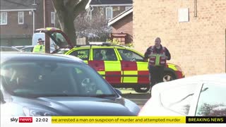 Man arrested after baby and toddler die in flat fire