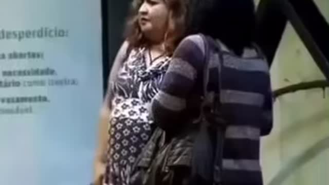 Ghost chases peopy