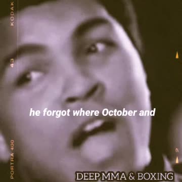 Muhammad Ali on why he is the greatest of all times.