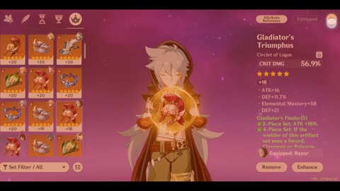Explaining why attack on cup artifact is good Wolf vs Razor(description more explanation)